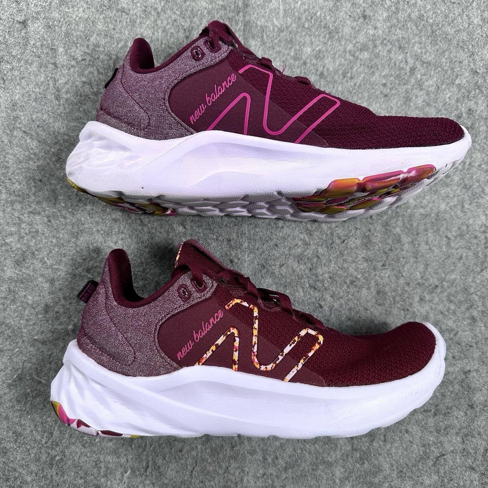 New Balance,Fresh Foam Roav V2 Women's Sneakers Garnet Wide Shoe Size W 7